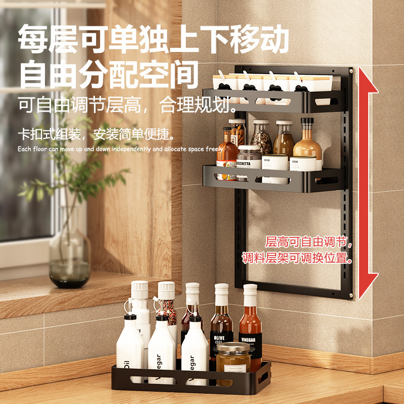 Nhà bếp được sắp xếp tường được thiết lập bên những quán rượu không có lỗ và bếp lò dày