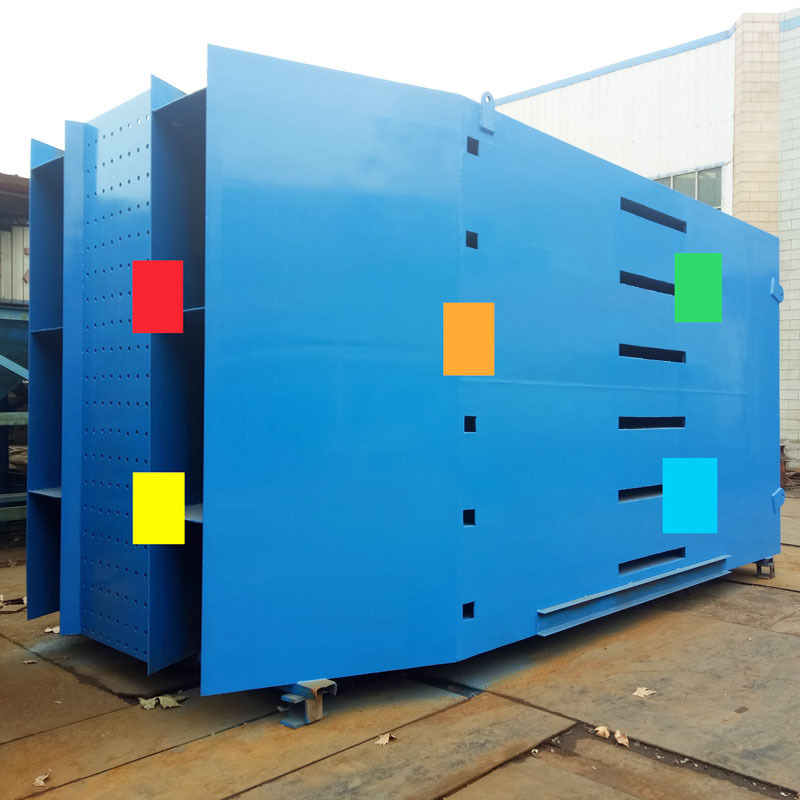 China County coal dryer equipment ZZZH modular stand-by dryer