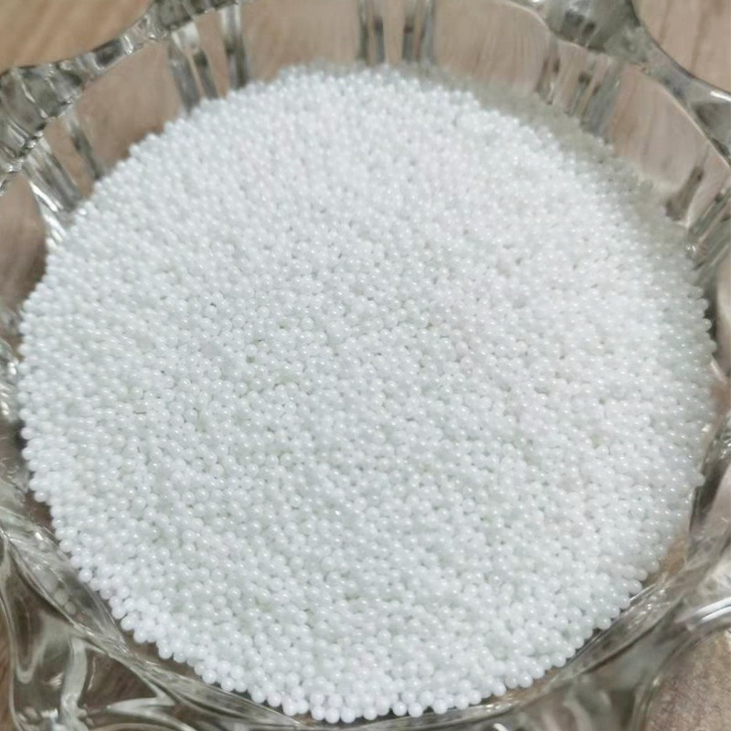 Porcelain beads 0.3 mm-3.5 mm milled porcelain ball insulation ball POM beads delivered in bulk