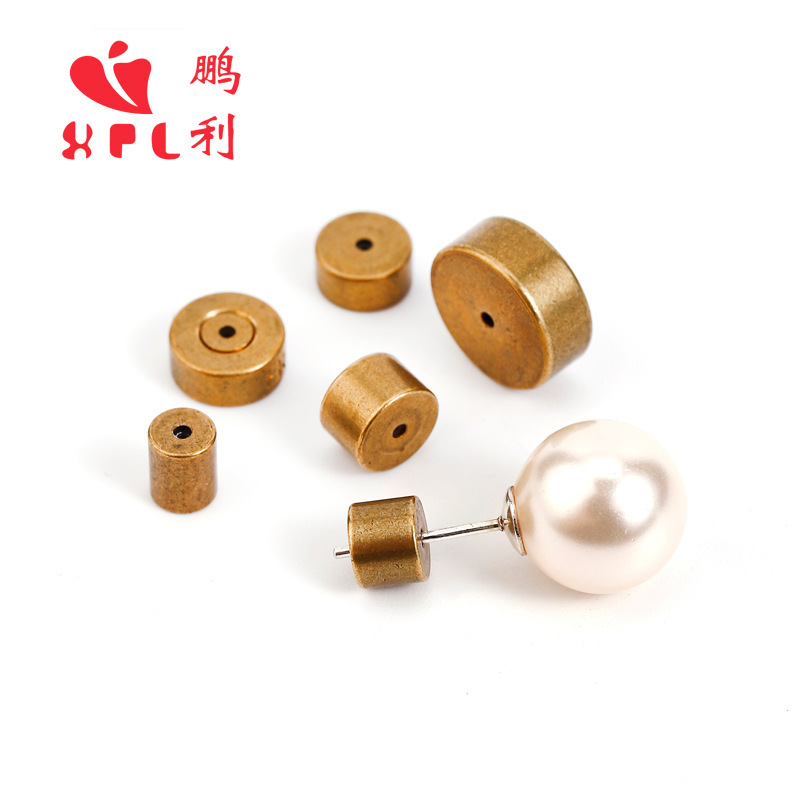 Circumcular earring with pure brass, high-quality earring.