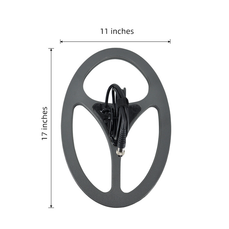 Metal detector out-of-the-house treasure-seeking instrument probe.