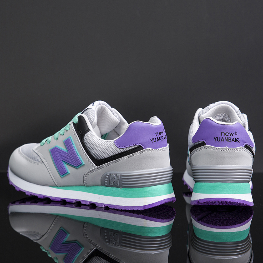 574 front-floor Agam Shoes, 2024 spring tide Shoes, couple running shoes, pair of sneakers.