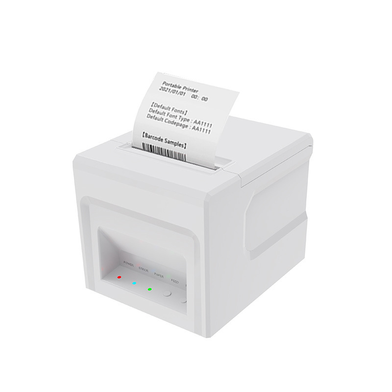 80mm automatic cutter ticket, hot-sensitized printer supermarket billing terminal USB+Bluetooth.