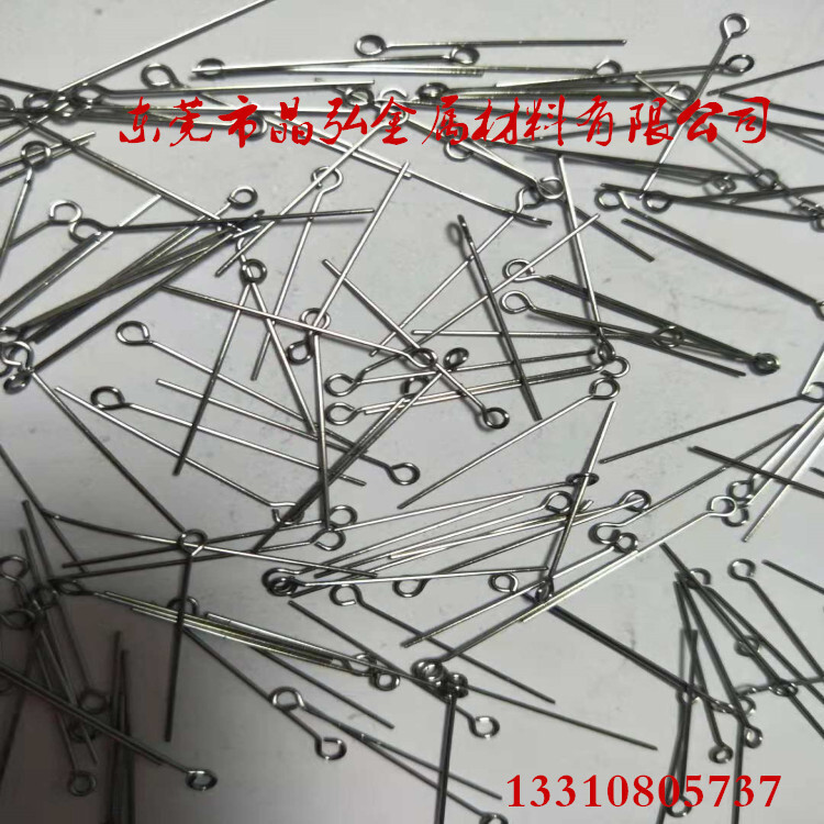 304 เหล็กกล้า สเตนเลส, เข็มเหล็กสแตนเลส/เส้นตรง/ผ้าไหมตรง 0.1 0.1 0.3-0-0.5 มม.