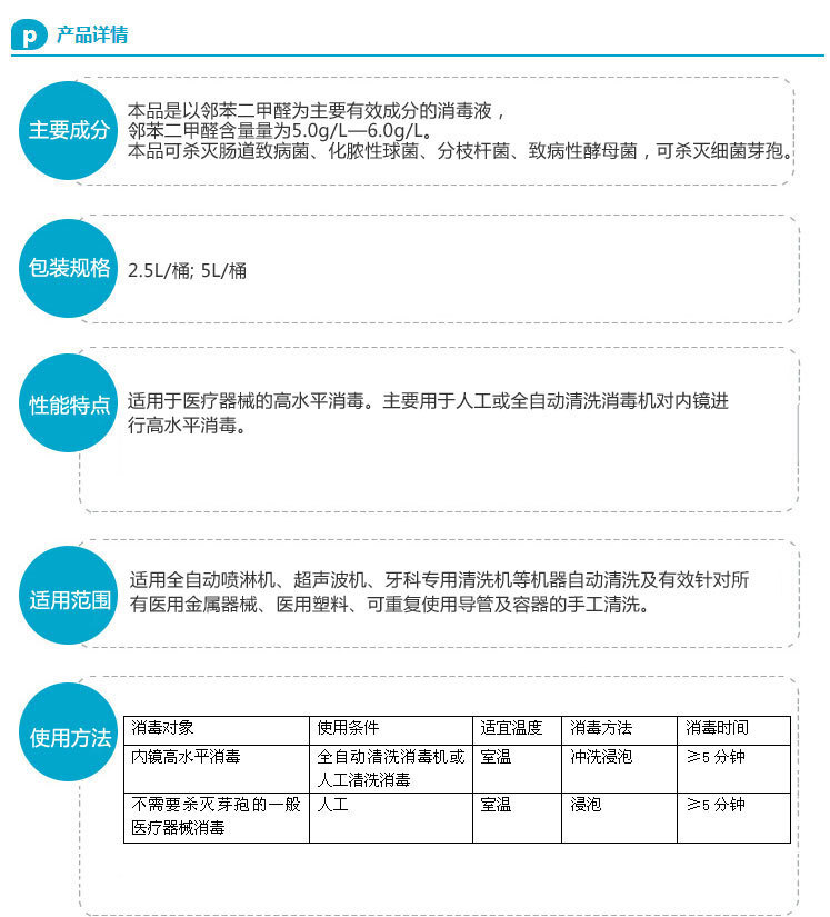 Carpenter phthaldehyde 소독제 대신 높 수준 이형성 소독.