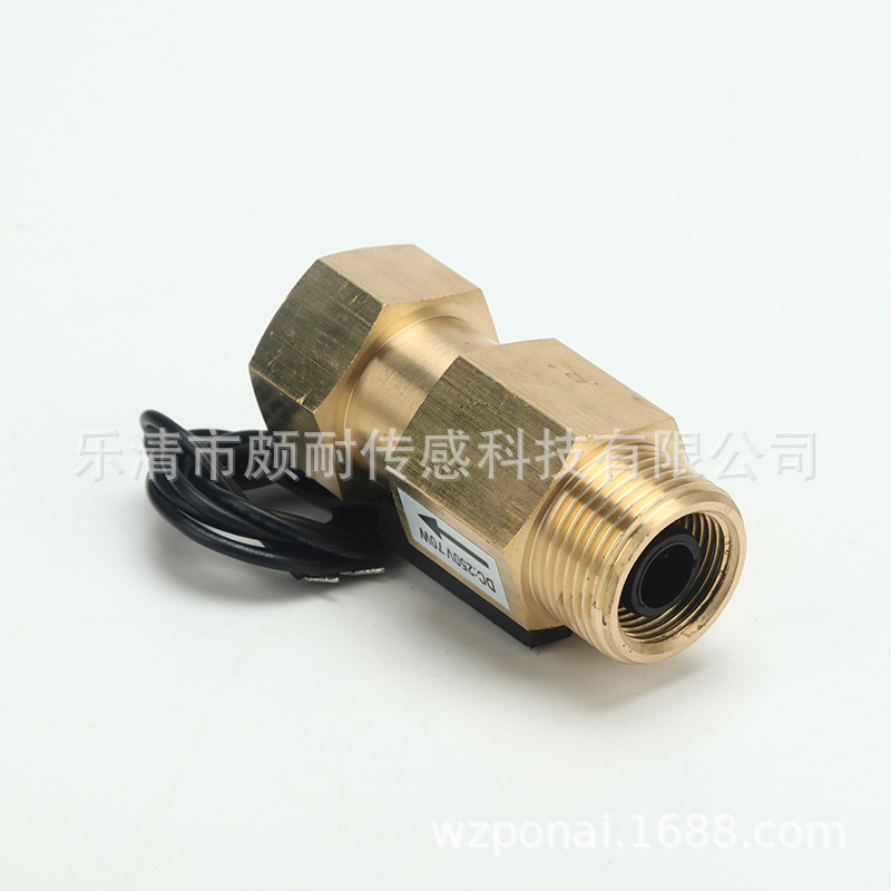 C43F liquid flow switch, copper flow switch, supply clarinet principle water flow switch.