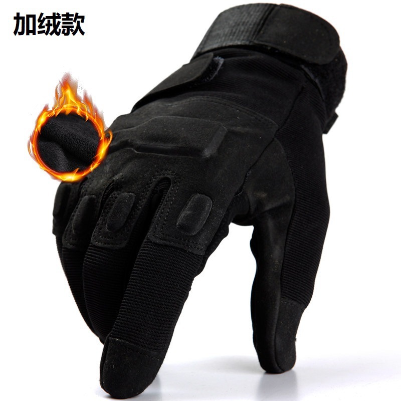 găng tay chiến thuật và những con đại bàng đen mùa đông ấm áp tất cả các điểm để lái xe bằng phẳng người đàn ông trang bị cắm trại.