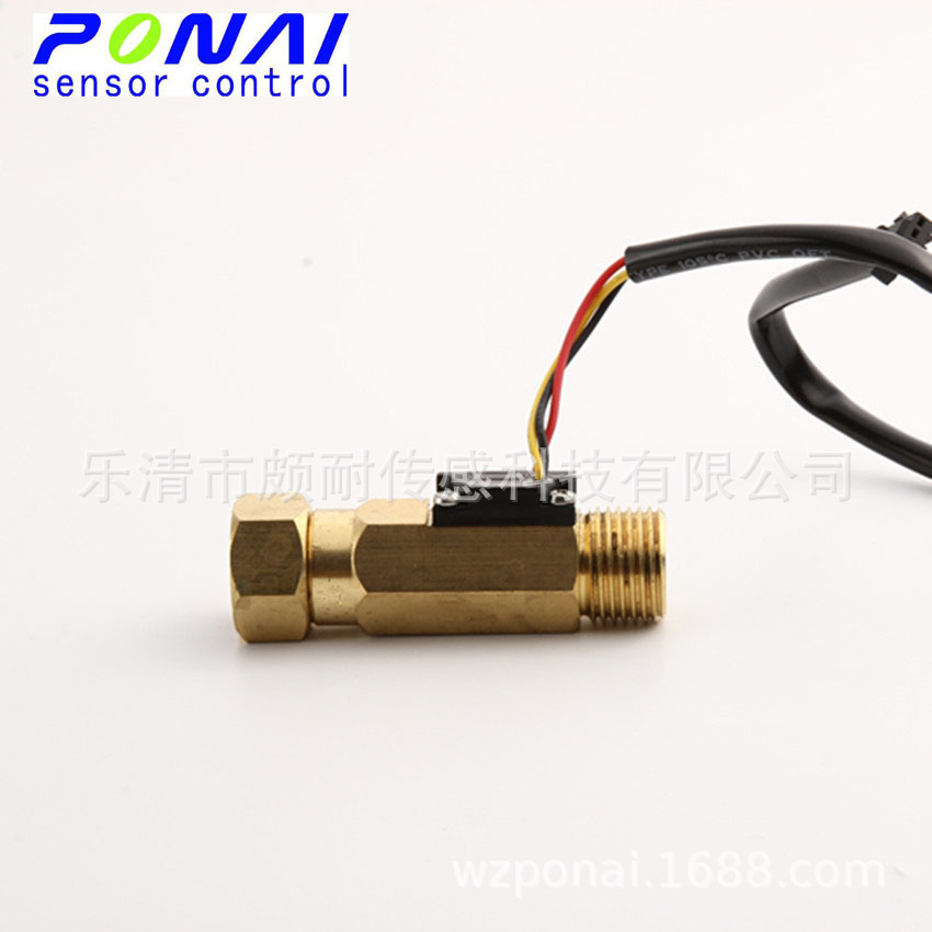 4-water flow sensor/Hall flow meter/G1/2 water flow sensor