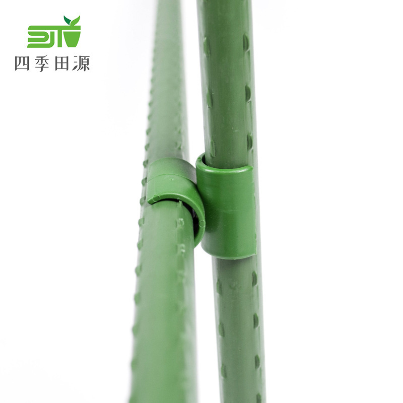 Trụ cố định kết nối cây bò sát có gắn thẻ chéo, phụ kiện ống thép đóng gói PE