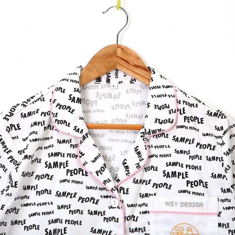 Hai bộ pyjamas Hàn Quốc cho mùa hè còng tay dài, tất cả Men-Men-Men-Men Pyjamas.