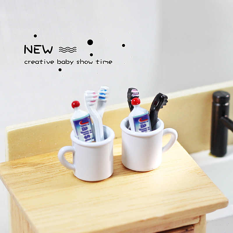 The Micro- square example example Ab11 cups/phalm + ชุดแปรงสีฟัน N115