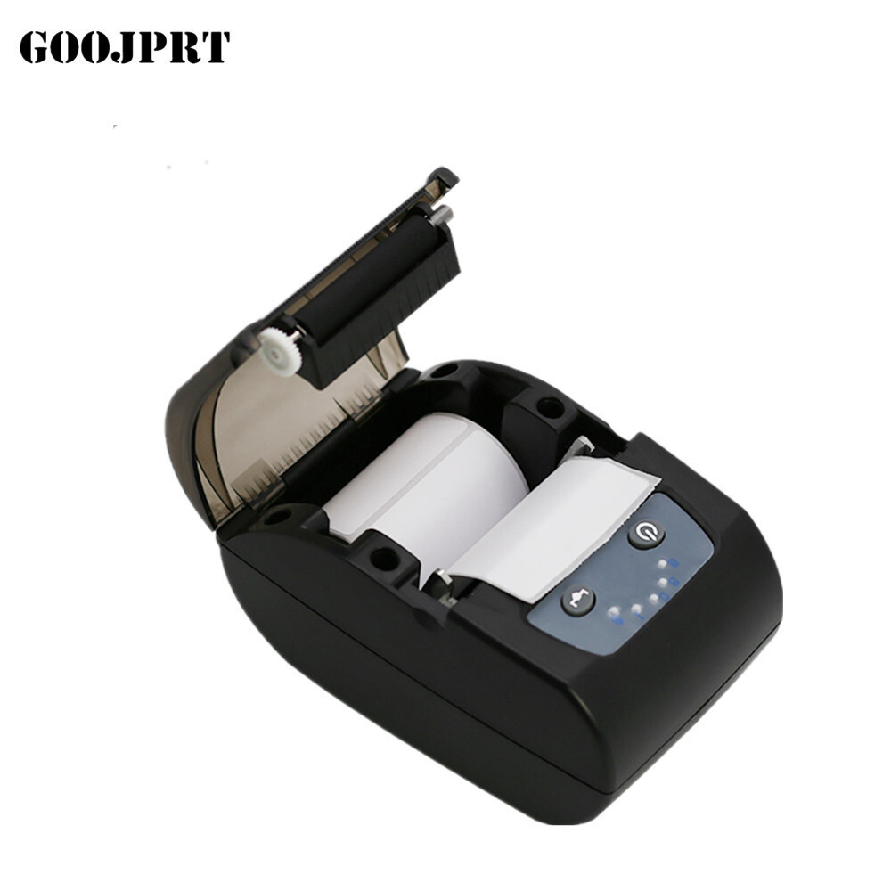 Bluetooth portable 58mm mini-penetrated mini-familiary commodity price label hot-sensitive printer