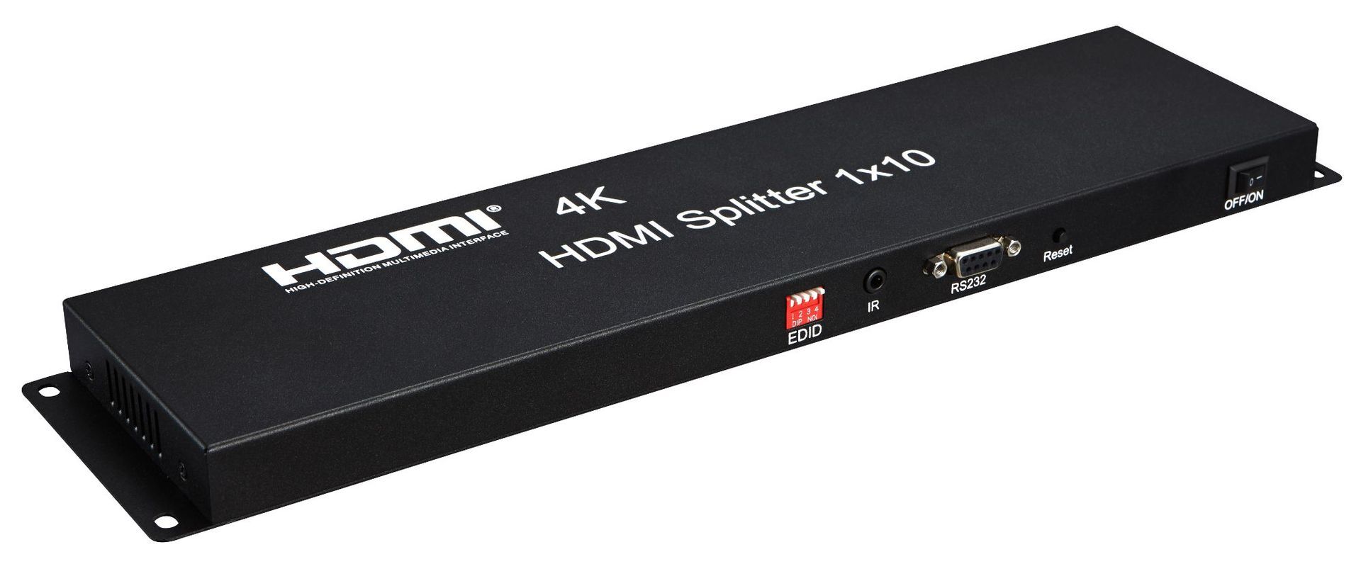 原厂即插即用 HDMI4K1*10分配器 一分十1进10出高清分屏器 分拆器