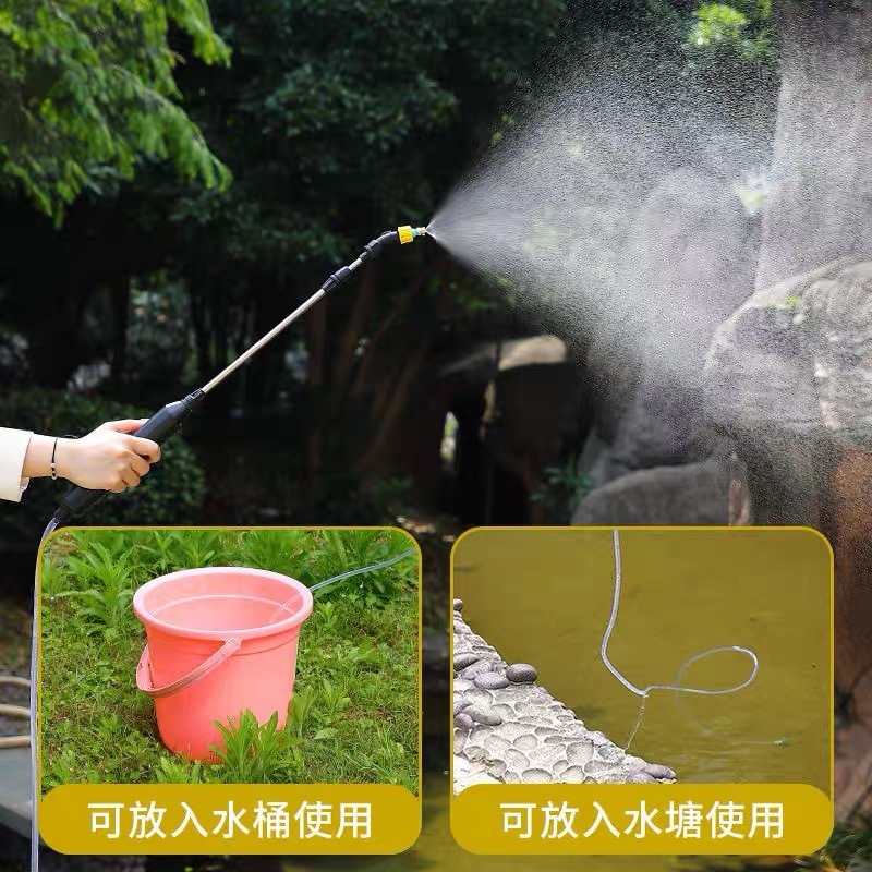 Bộ phun pin li-ti-ti-ti-a trong nước được sạc vào máy phun nước thuốc trừ sâu