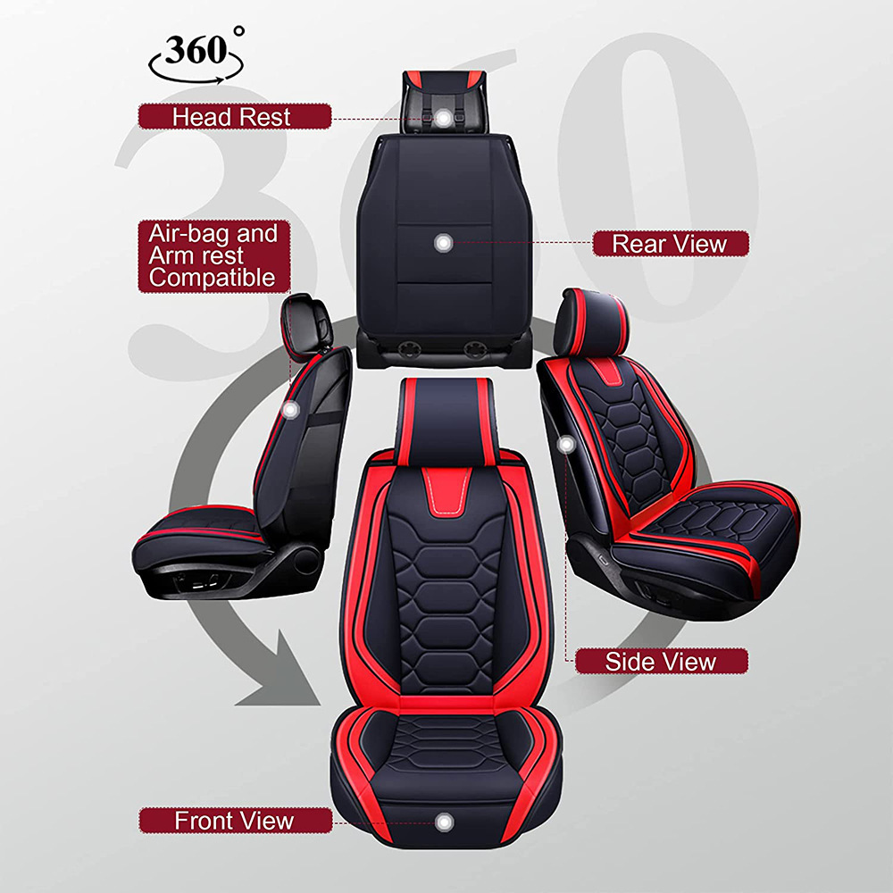 Automobile retrofitting parts for all-season, all-packed leather seats