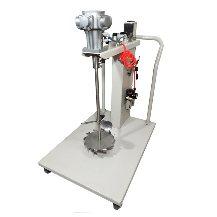 Suzhou 100L mixer, cart up and down, stainless steel, aerobic blast resistance.