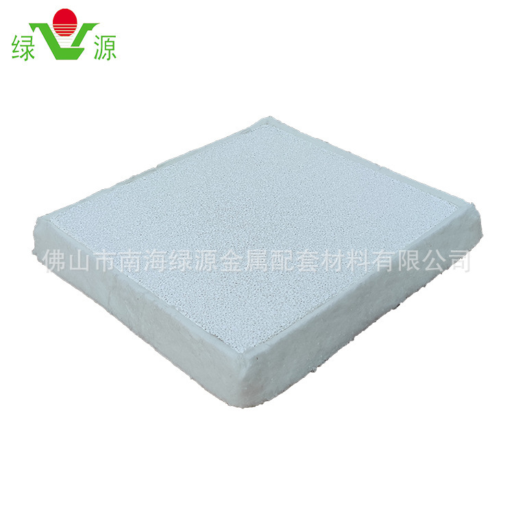 Aluminium oxide foam ceramic filter, 15 inches, 50 thick.