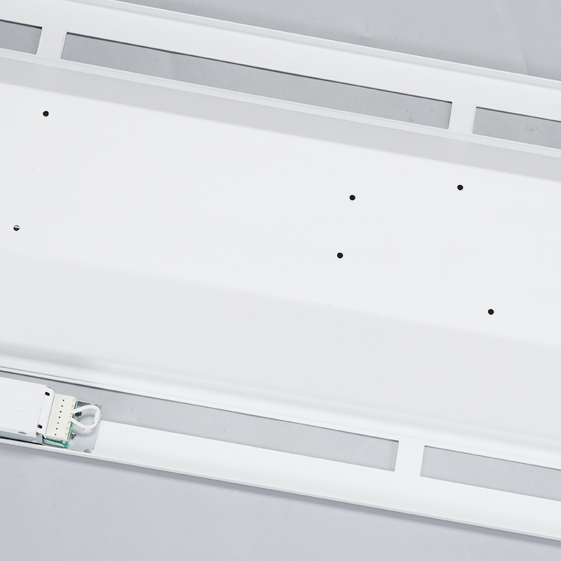 LED panel air-conditioning light embedded in office skylight aluminium rectangular air-conditioning light engineering lighting