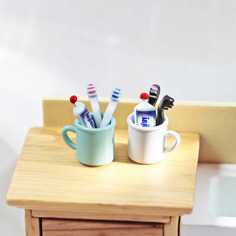 The Micro- square example example Ab11 cups/phalm + ชุดแปรงสีฟัน N115