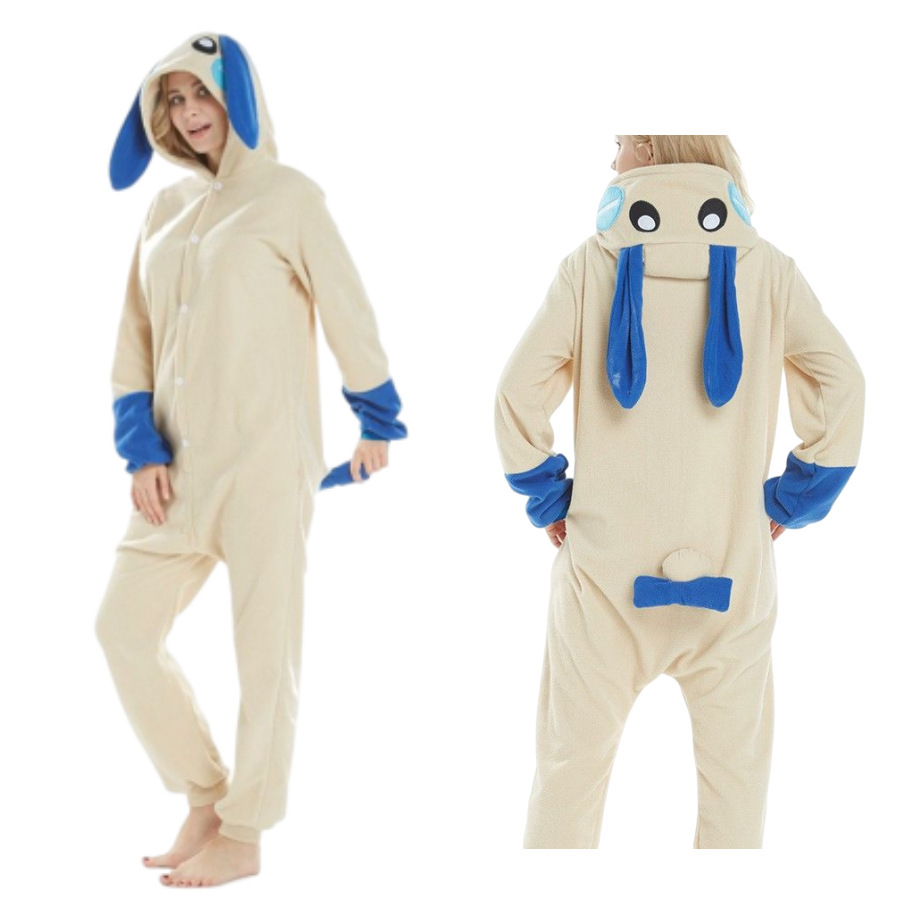 Toon pyjama trừ thỏ và thỏ cộng với các hộp pyjama và nhung.