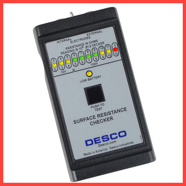 DESCO 19640/SCS SRMETER2表面电阻测试仪19635表面静电测试仪