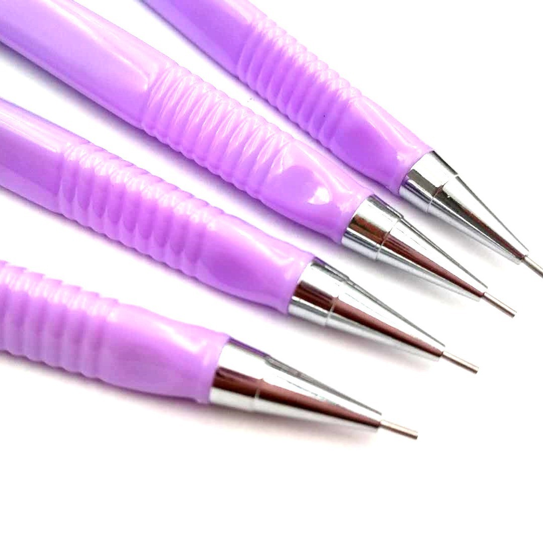 Delta pen, student automatic pencil, rubber-coated active pencil positive color option.