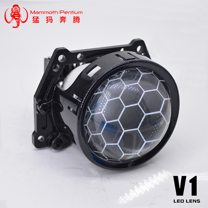 Automobile LED large light lenses 3 inches total conversion light upgrade foreign trade