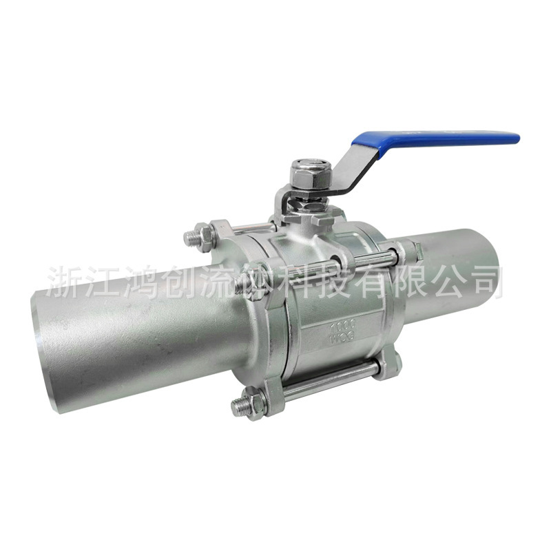 304 stainless steel with a long welding valve of 100 mm long welding valve pressure water switch