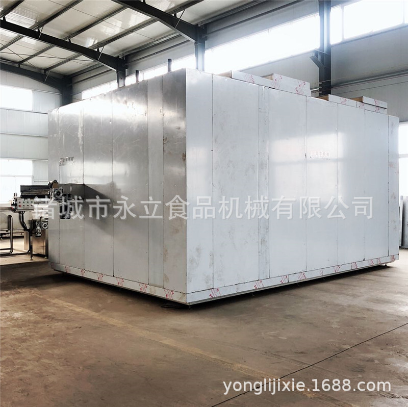 Tự động ra vào. Thiết bị làm mát kiểu đường hầm.