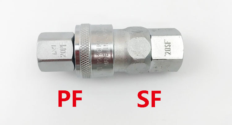 日东快速接头20PF-20SF-30PF-30SF-40PF-40SF气管接头插塞套筒