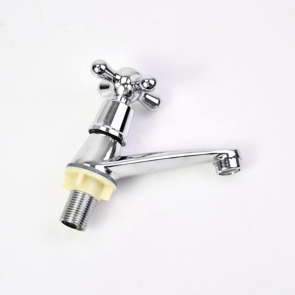 Cross-border processing of Zinc Alloy single-panel tap bathroom inter-basket spiral switch short foreign trade