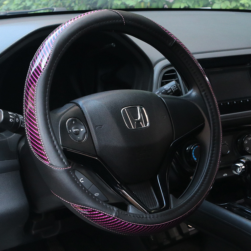 In a spot-car steering wheel, a general protection kit for sweat-smoking carbon-fibre leather is used.