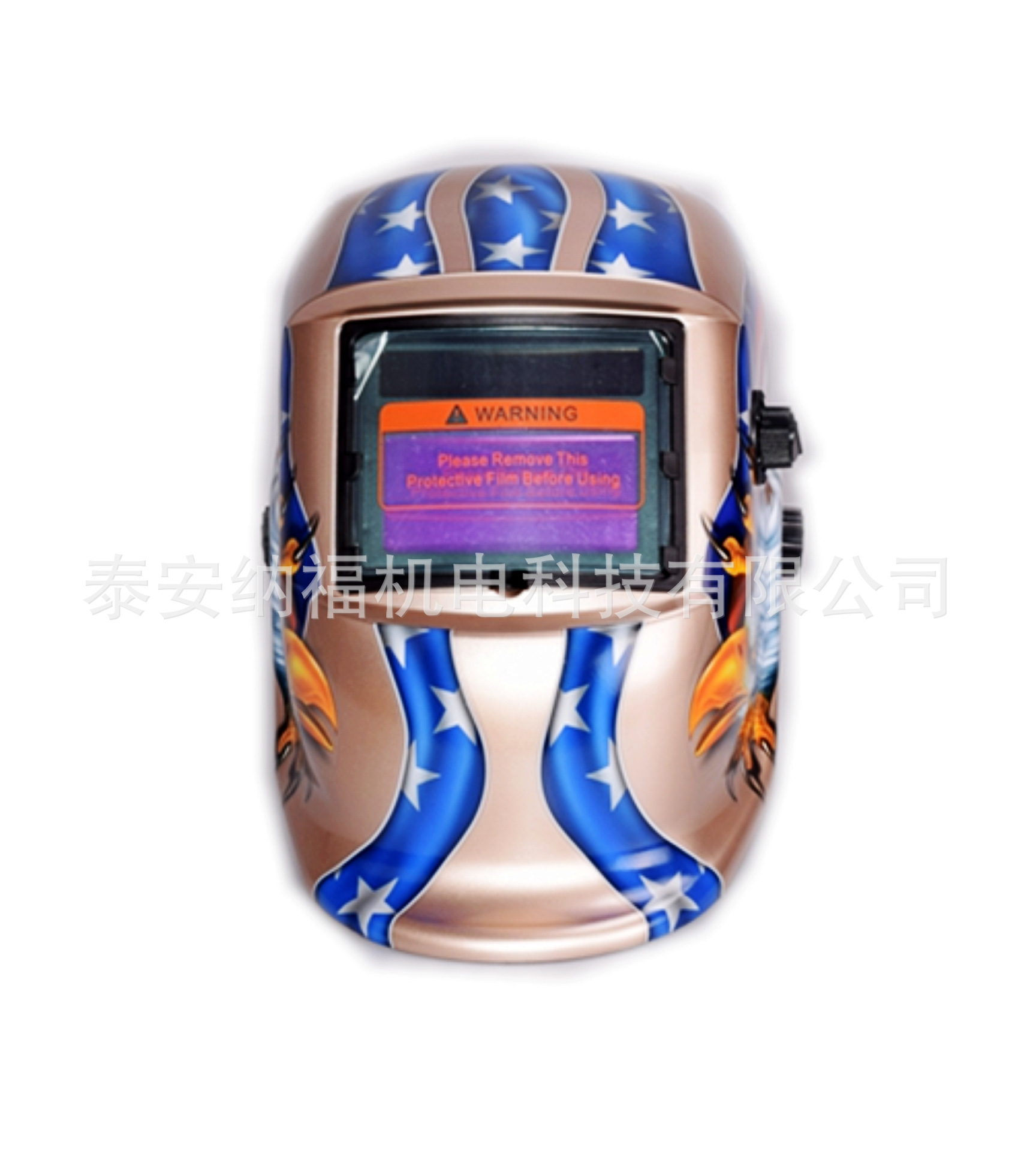 Automatic PV welding mask.