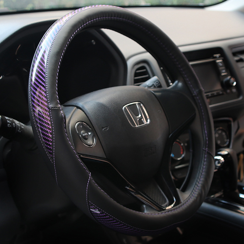 In a spot-car steering wheel, a general protection kit for sweat-smoking carbon-fibre leather is used.