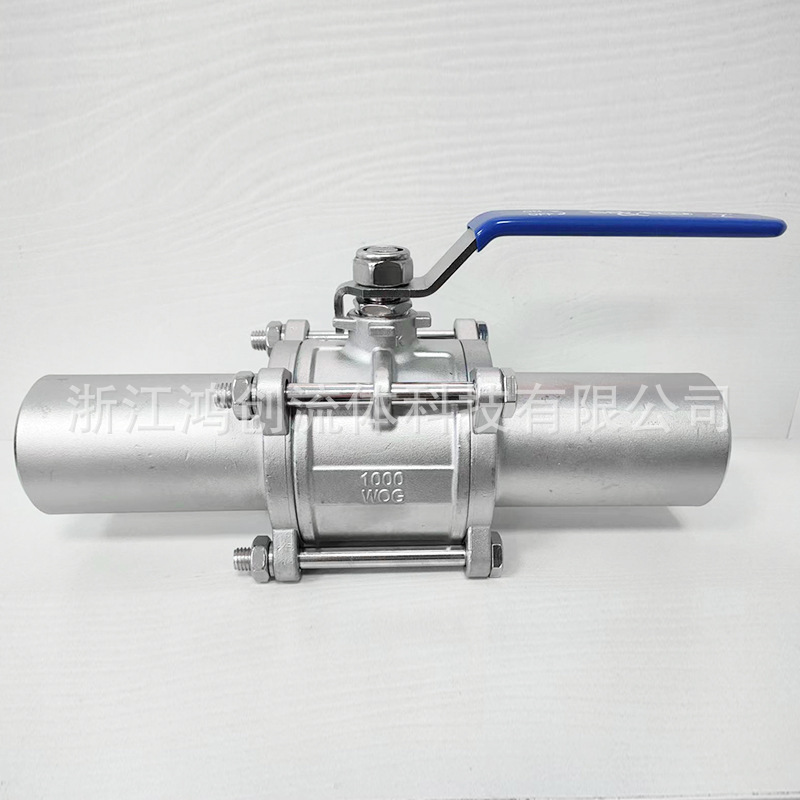 304 stainless steel with a long welding valve of 100 mm long welding valve pressure water switch