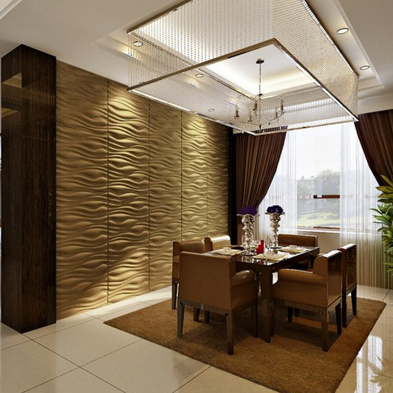 Wholesale 3D stereowall pvc 3D background wall, interior and exterior decorated waterproof 3d wall across the border