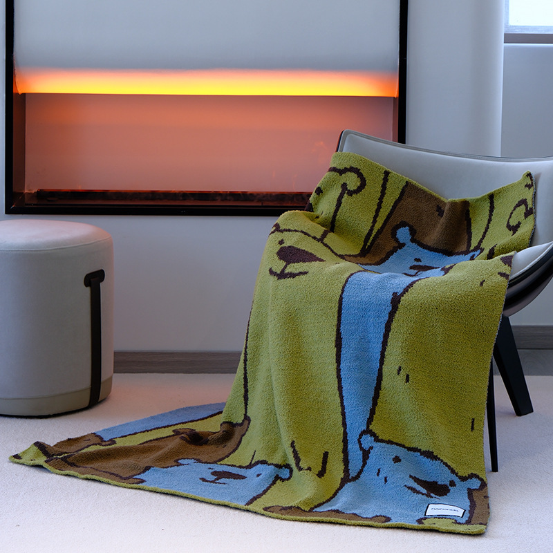 Hoạt hình mới với đệm mền, giấc ngủ trong phòng khách, chăn sofa.