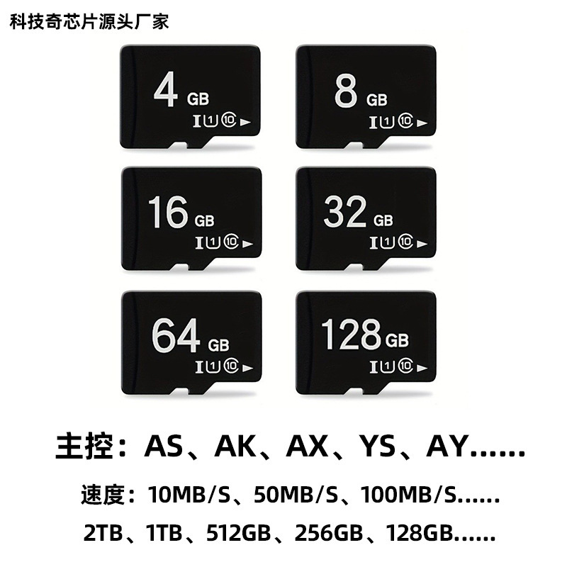 1TB การ์ดหน่วยความจํา 16gtf ไพ่ 64gTF ความเร็วสูง ยู 3 เครื่องบันทึกการติดตามโทรศัพท์ SD การ์ด 256g