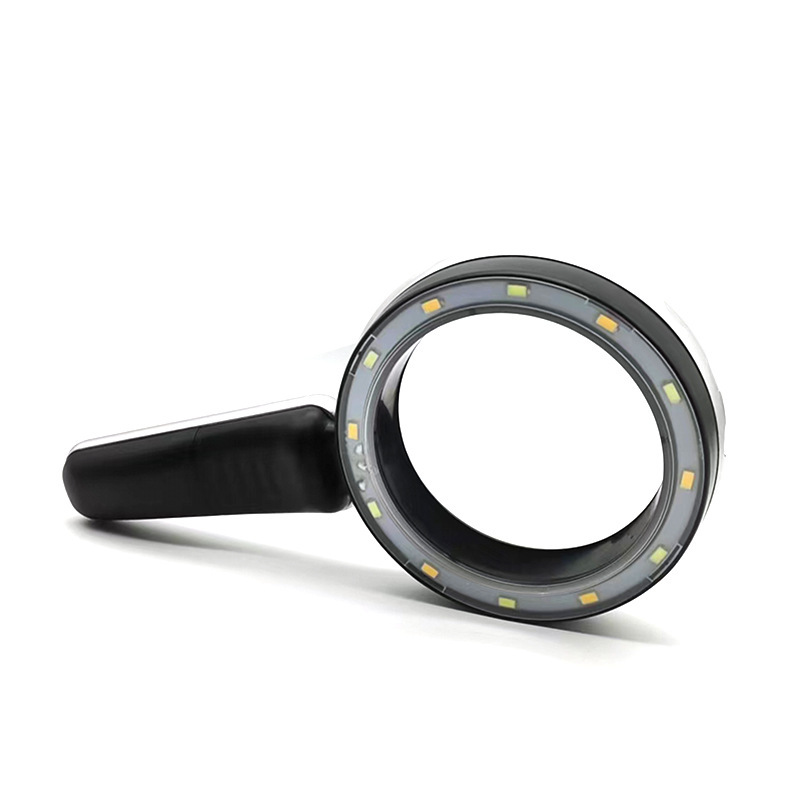 Magnifying mirrors 12LED loop lights, three-stage light single lens double lens charged battery HZ-90 series