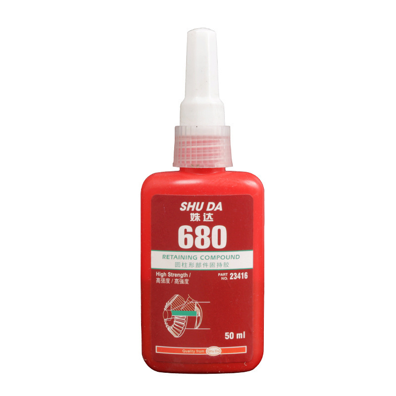 680 anaerobic screwdrivers, high-temperature metal anaerobic glue, cylindrical components solid.