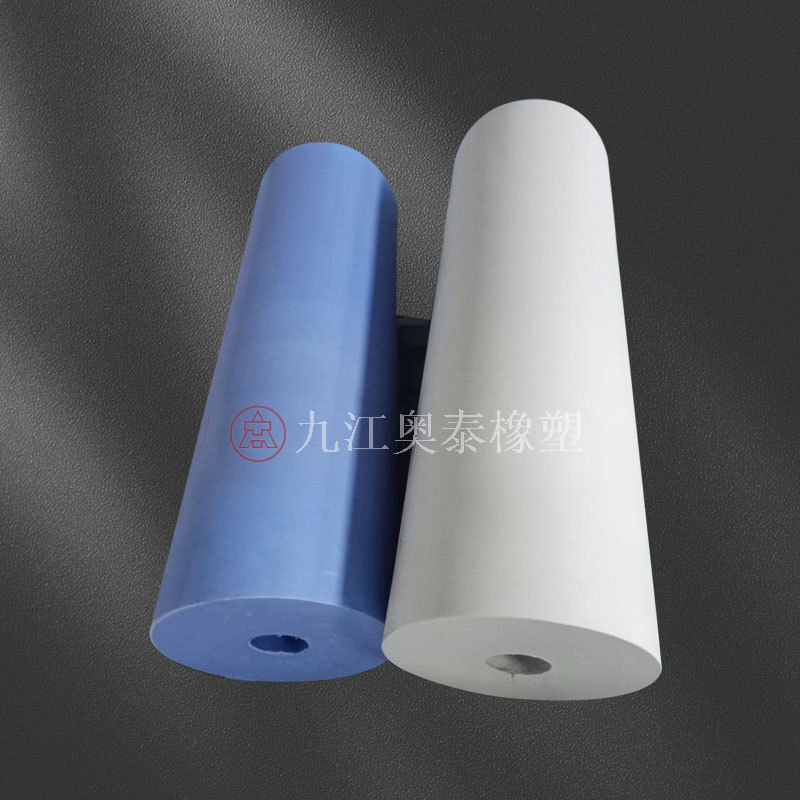 Blue, red polytetrafluoroethylene plate, flat, rollboard, tetrafluoro plate, PTFE plate