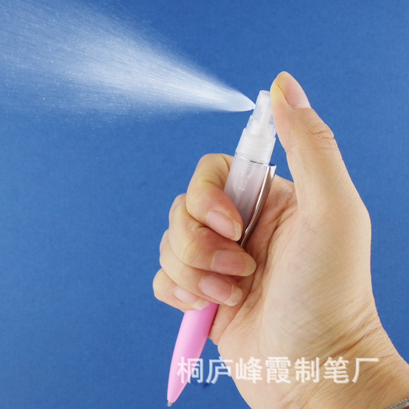 The factory offers creative pens, multipurpose spray pens, disinfection perfume 4ml spray pens.