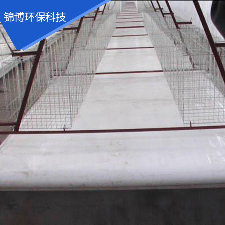 Plant chicken dung conveyor belt, ploughing water lines, septic dung transfer belt