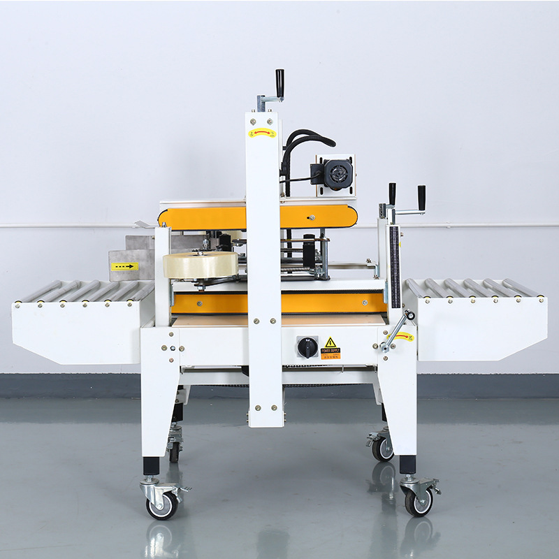 All-auto-packed production line factory for the side-container electrician, express tape sealer equipment