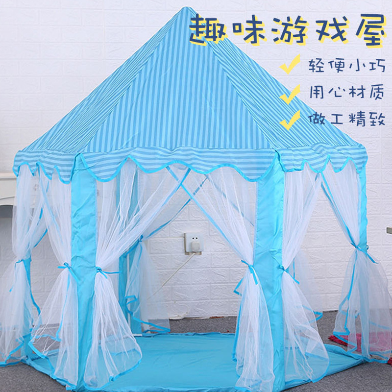 Căn lều chống muỗi của trẻ em trong nhà, lều của công chúa 6 điểm, nhà chơi trẻ em.