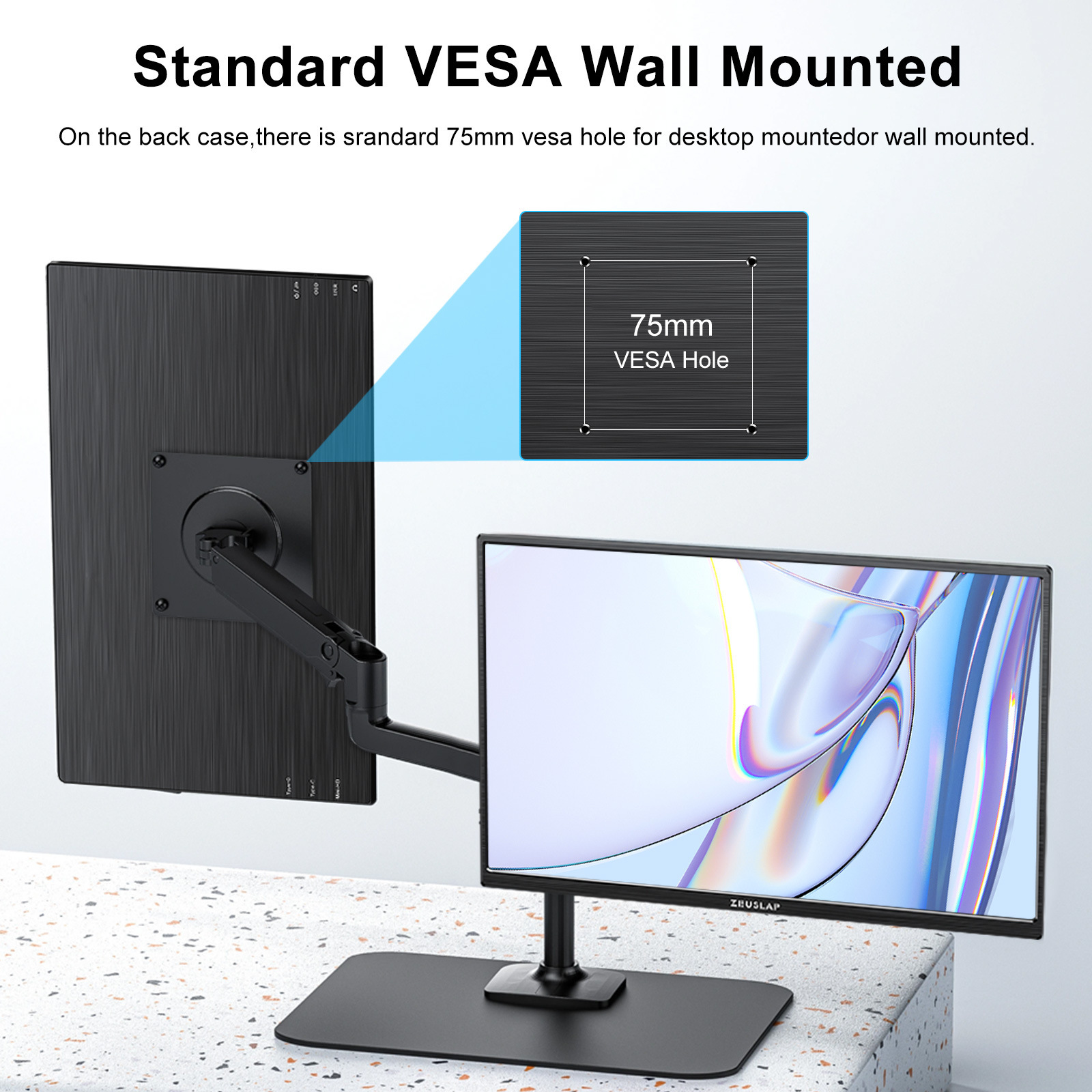 ZEUSLAP Zeus Z14 Lite 14-inch portable monitor 1920* 1200 computer displays non-touch screens