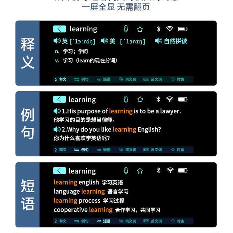 Smart English Learning Scanning Point read 2024 copies of the Universal National Standard Scanning Book