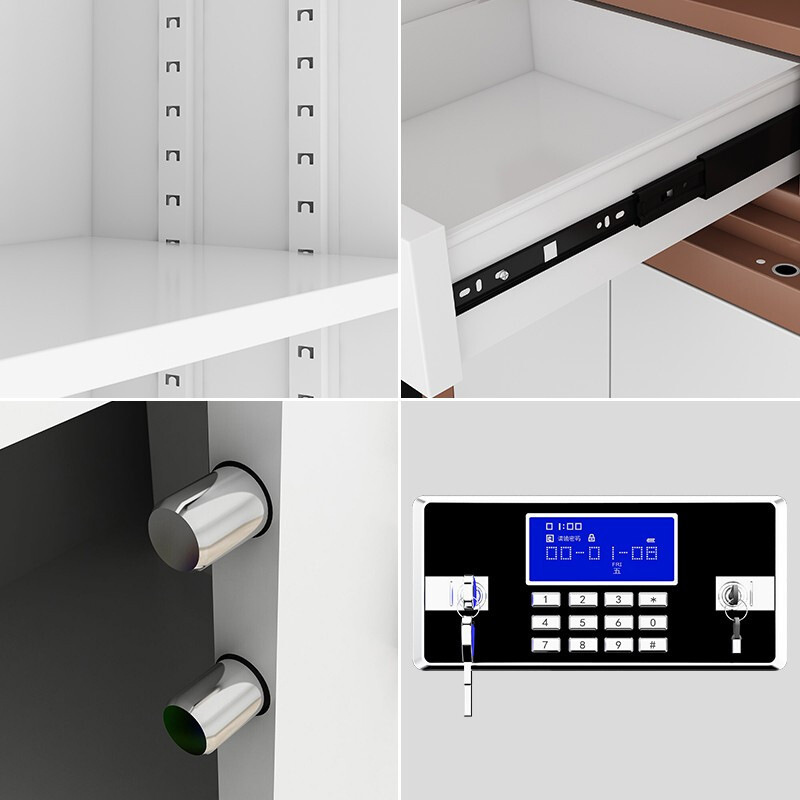 Tủ điện tử an toàn khóa mật khẩu lớn tủ thông tin văn phòng két sắt di động