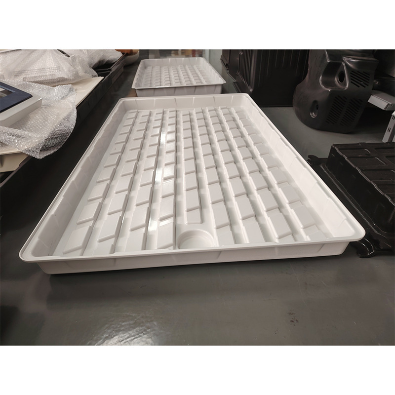 Toshio factory sells landless plant water trays, vacuum suction large abs planting basins.