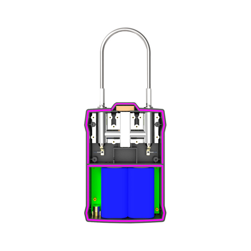 자동차 GPS 잠금 RFID 네트워크 추적 컨테이너 물류 잠금 원격으로.